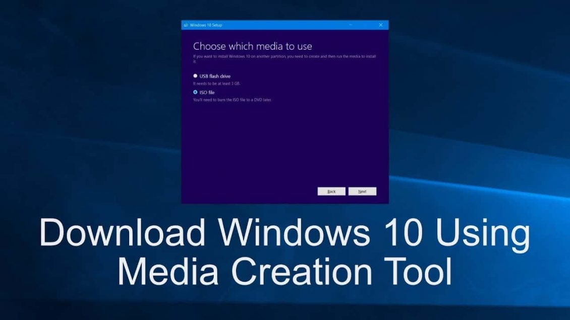 media creation tool